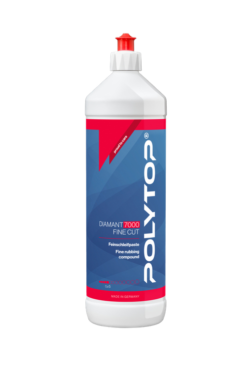 POLYTOP Diamant 7000 Fine Cut - Микроабразивная и антиголограммная полировальная паста (P5000), 1L