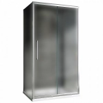 Душевой уголок ABBER Schwarzer Diamant AG30120MH-S90M-S90M 120x90 стекло матовое/профиль хром