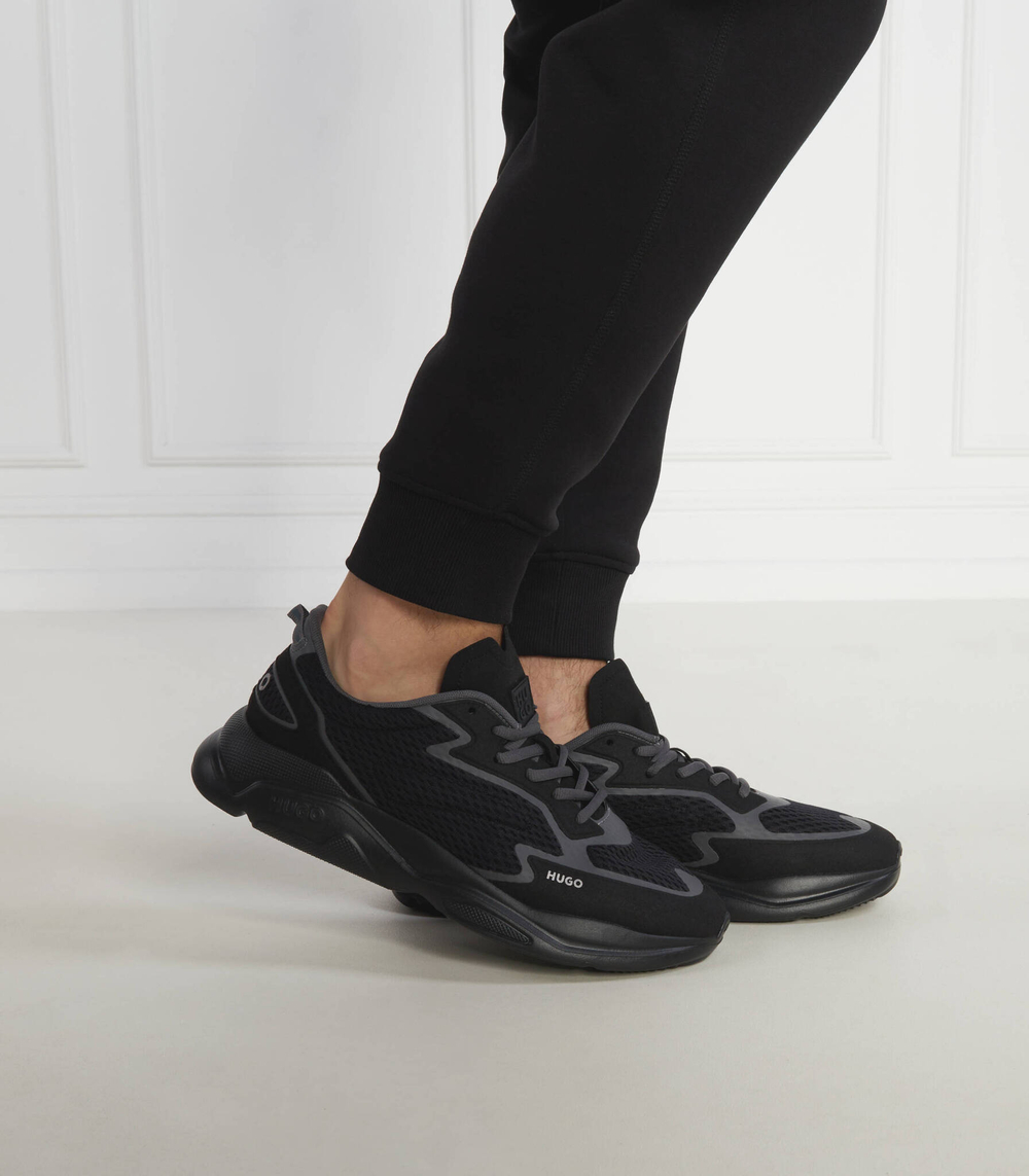 Кроссовки Leon_Runn_mfth HUGO - черный(50498685)