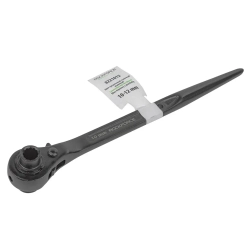 Ключ трещоточный ступичный усиленный 10-12мм RockForce##Rock FORCE RF-8221012