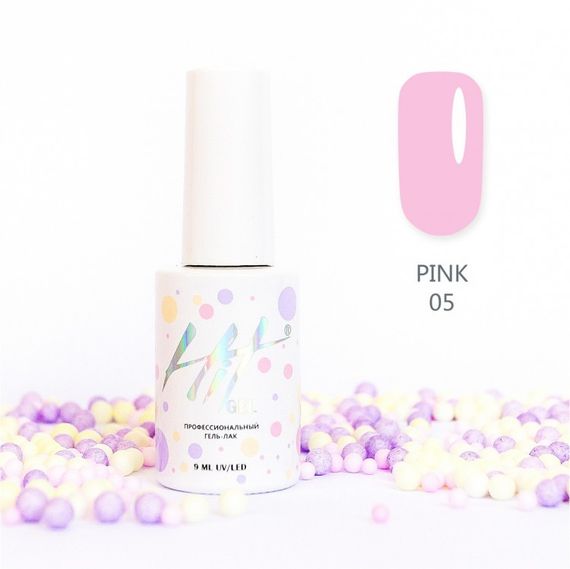 Гель-лак ТМ &quot;HIT gel&quot; №05 Pink, 9 мл