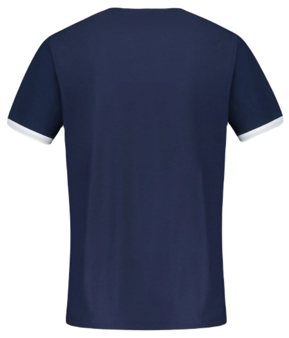 Теннисная футболка Le Coq Sportif Tennis T-Shirt Short Sleeve N°5 - Blue