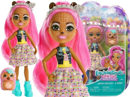 Кукла Enchantimals Mattel - Кукла Спини и Ежик Хенсли - Энчантималс НКН13