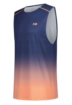 Мужская теннисная футболка Australian Open Performance Tank - pacific ombre