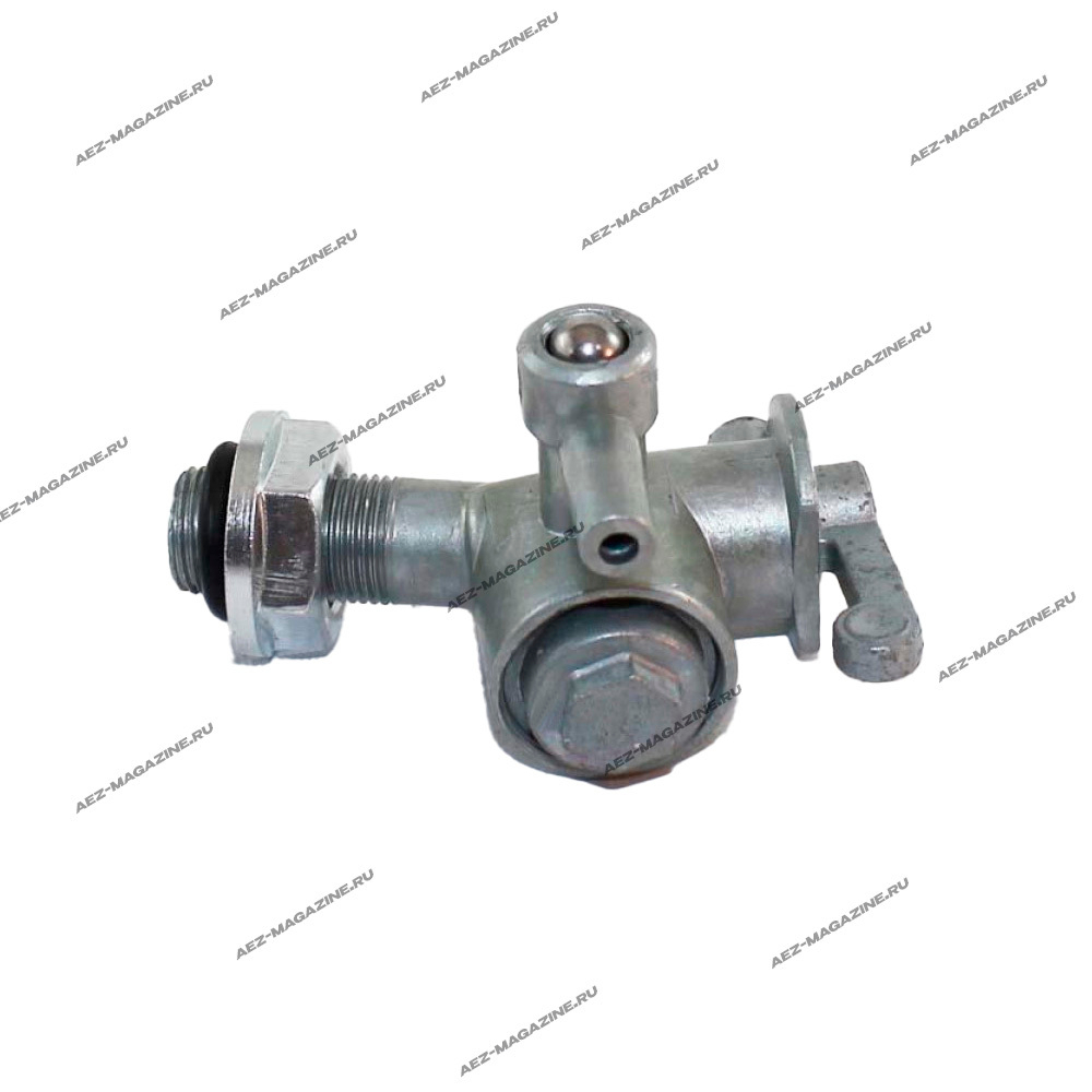 Краник бака бензогенератора, наружная резьба M12