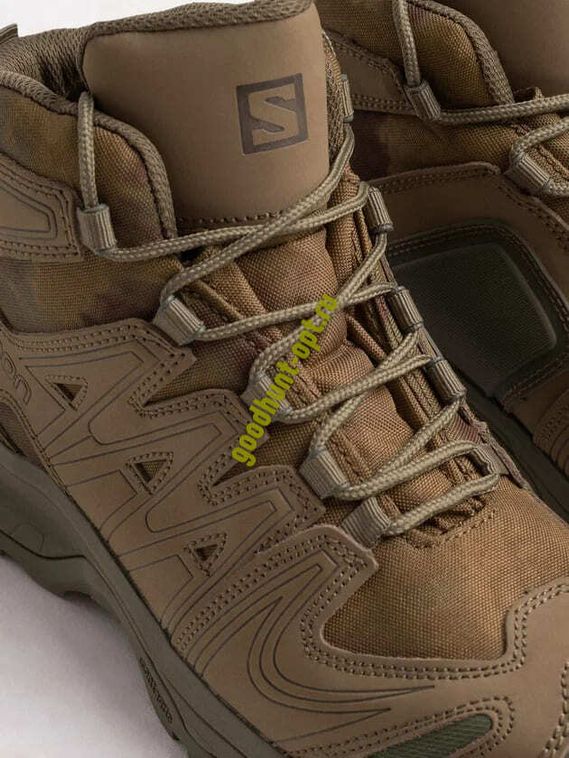 Тактические ботинки Salomon средний мох