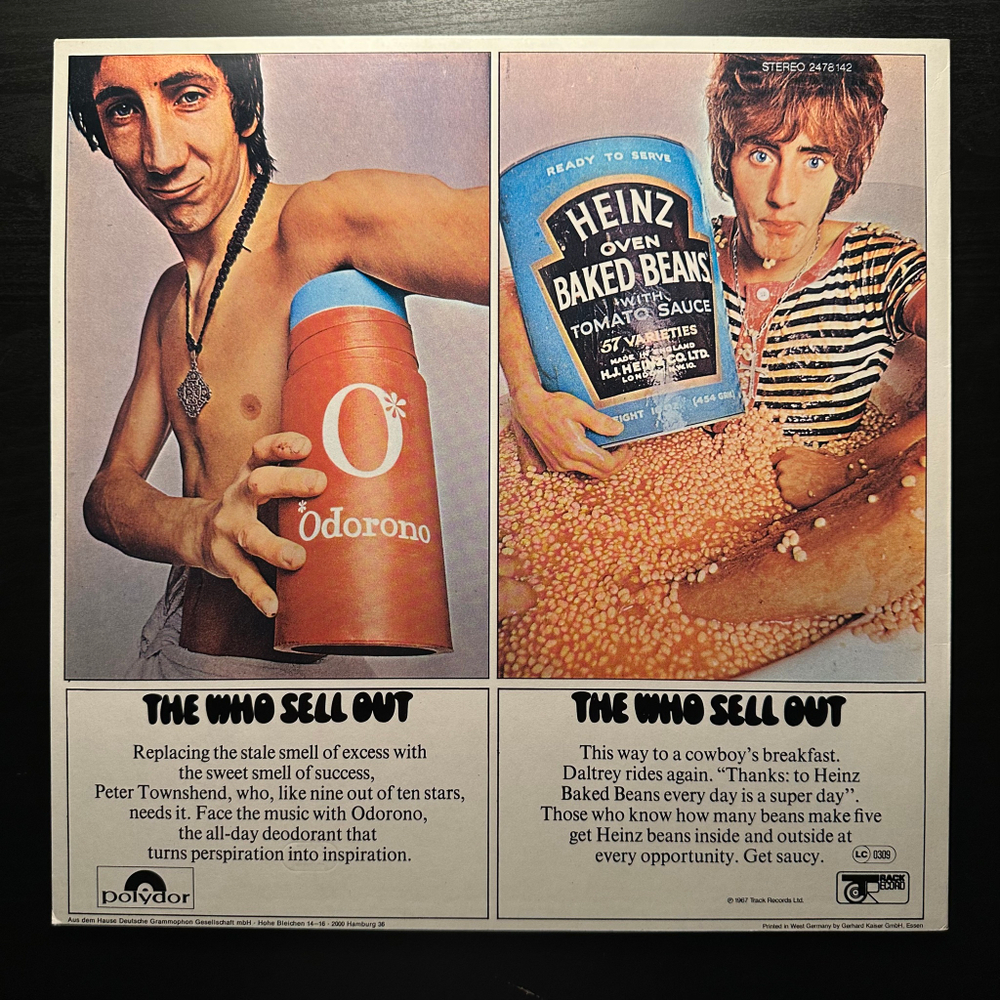 The Who - The Who Sell Out (Германия 1981г.)