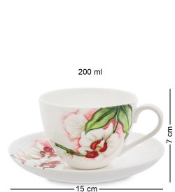 Pavone JS-38 Чайный набор на 6 перс. «Королевская орхидея»