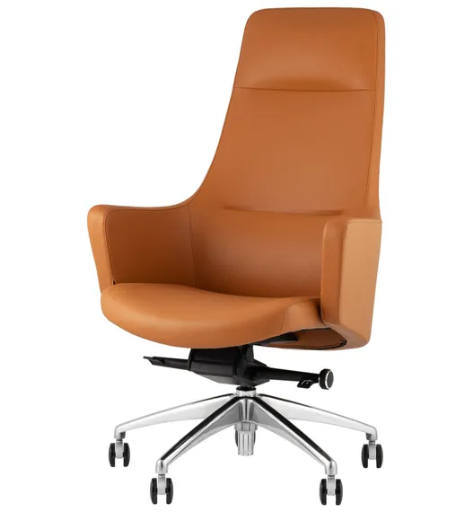 Кресло руководителя Ferris коричневое