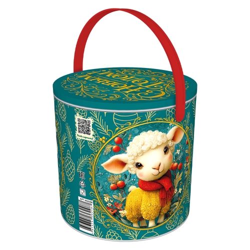 ШКАТУЛКА ИЗУМРУД 1100г ЖЕСТЬ