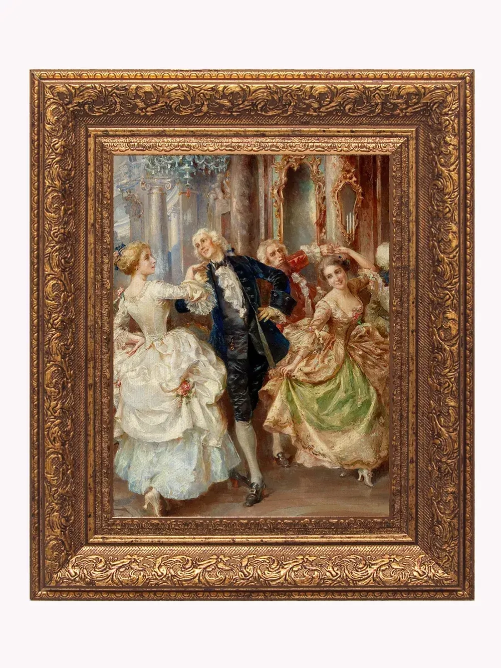 Картина на стену интерьерная на холсте 31*37 см