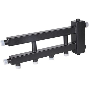 Коллектор Rommer (дублер рядный) с гидроразделителем на 2+1 контура до 60 кВт (RDG-0060-014023)