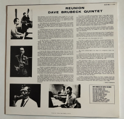 Винтажная виниловая пластинка LP Dave Brubeck Quintet Reunion (USA 1984)
