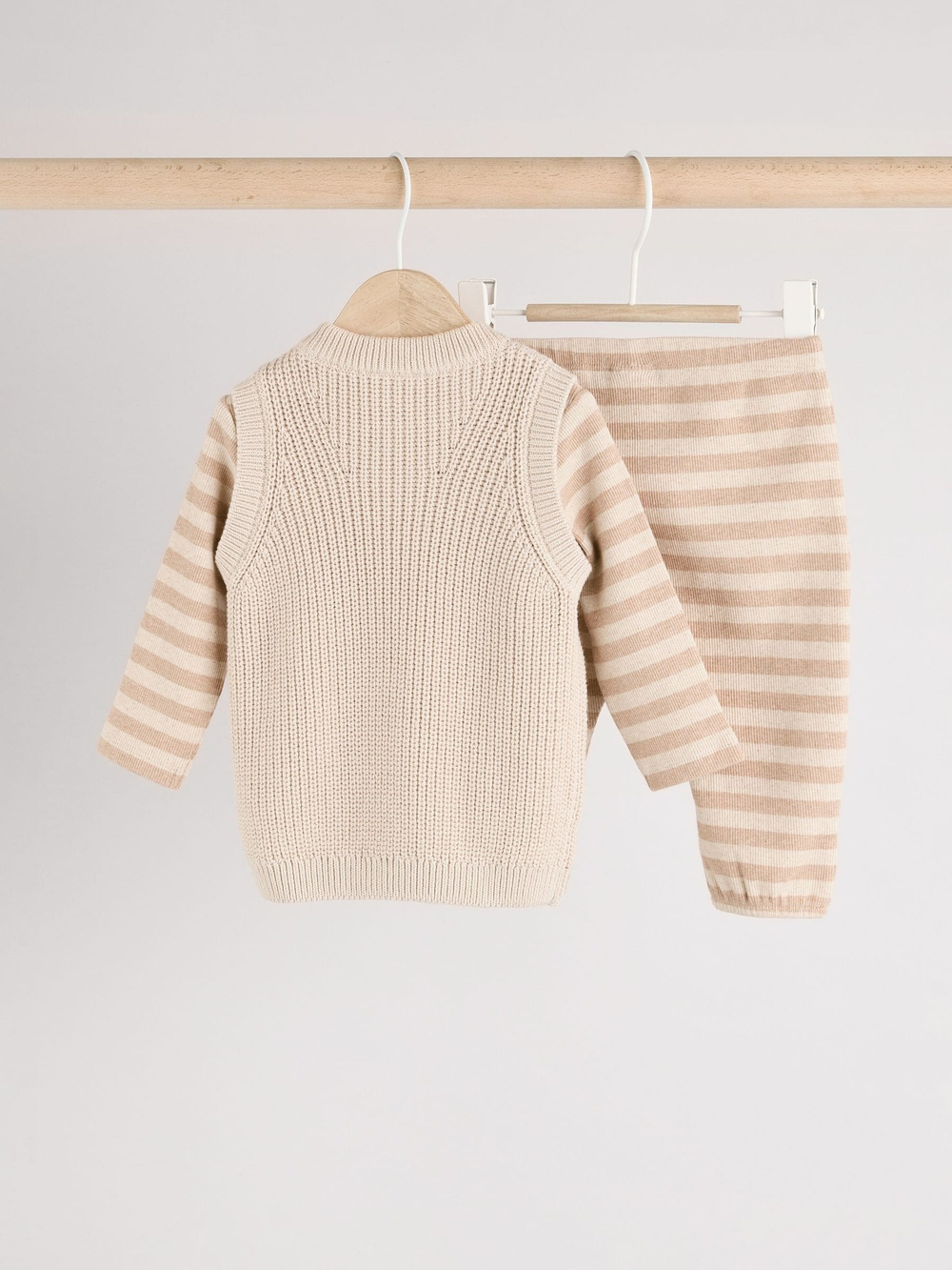 Комплект из трех предметов для малышей Next E11-730, Бежевый