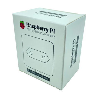 Оригинальный блок питания для Raspberry Pi 4 черный цвет