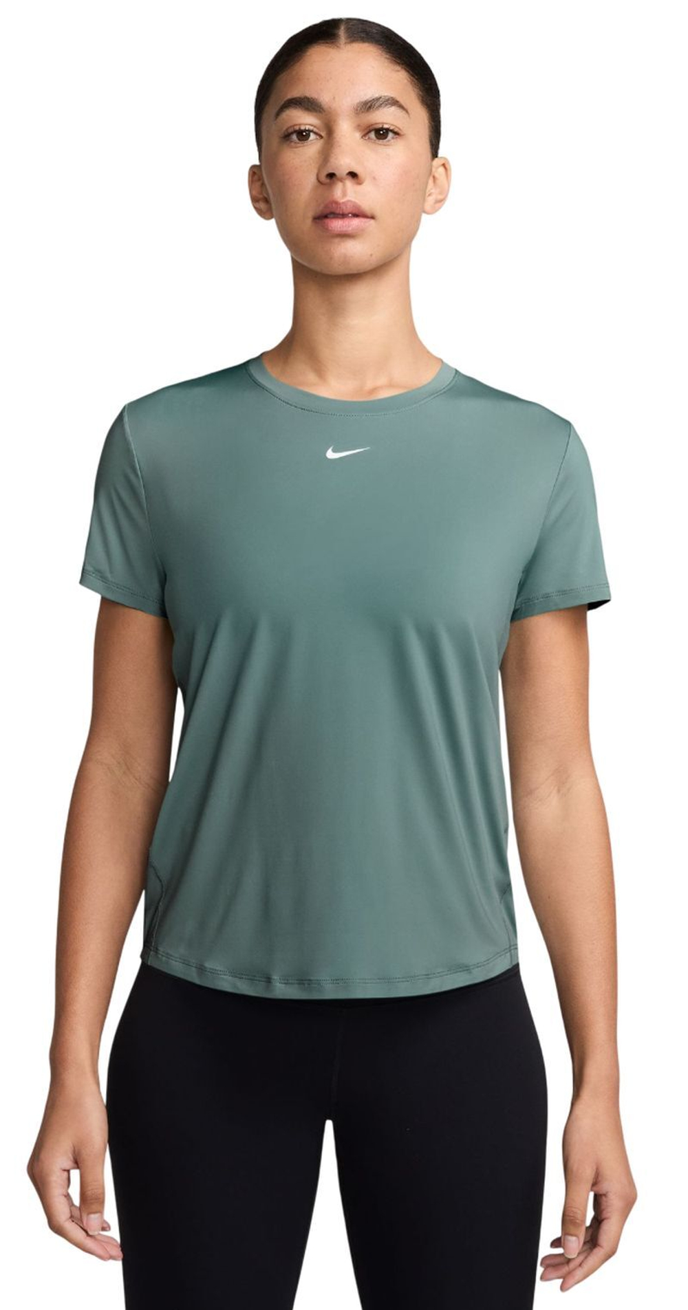 Женская теннисная футболка Nike One Classic Dri-Fit - cannon/white