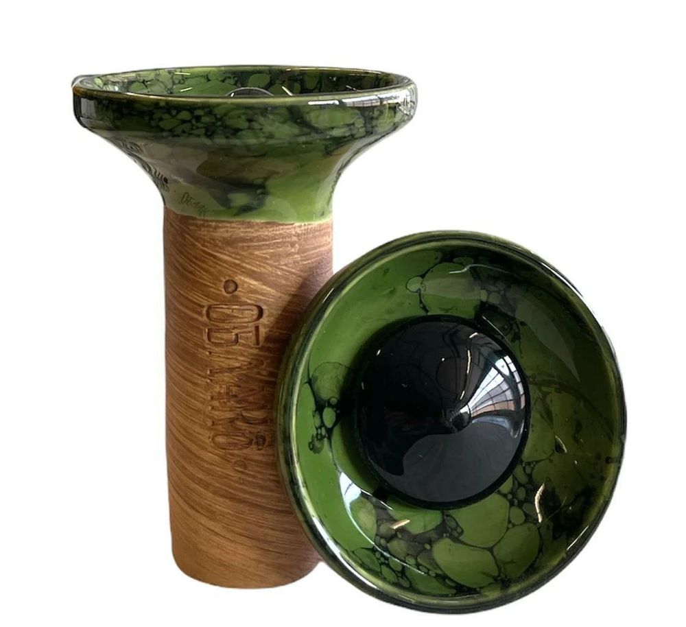 Oblako Flow Black on Green/Black Marble
