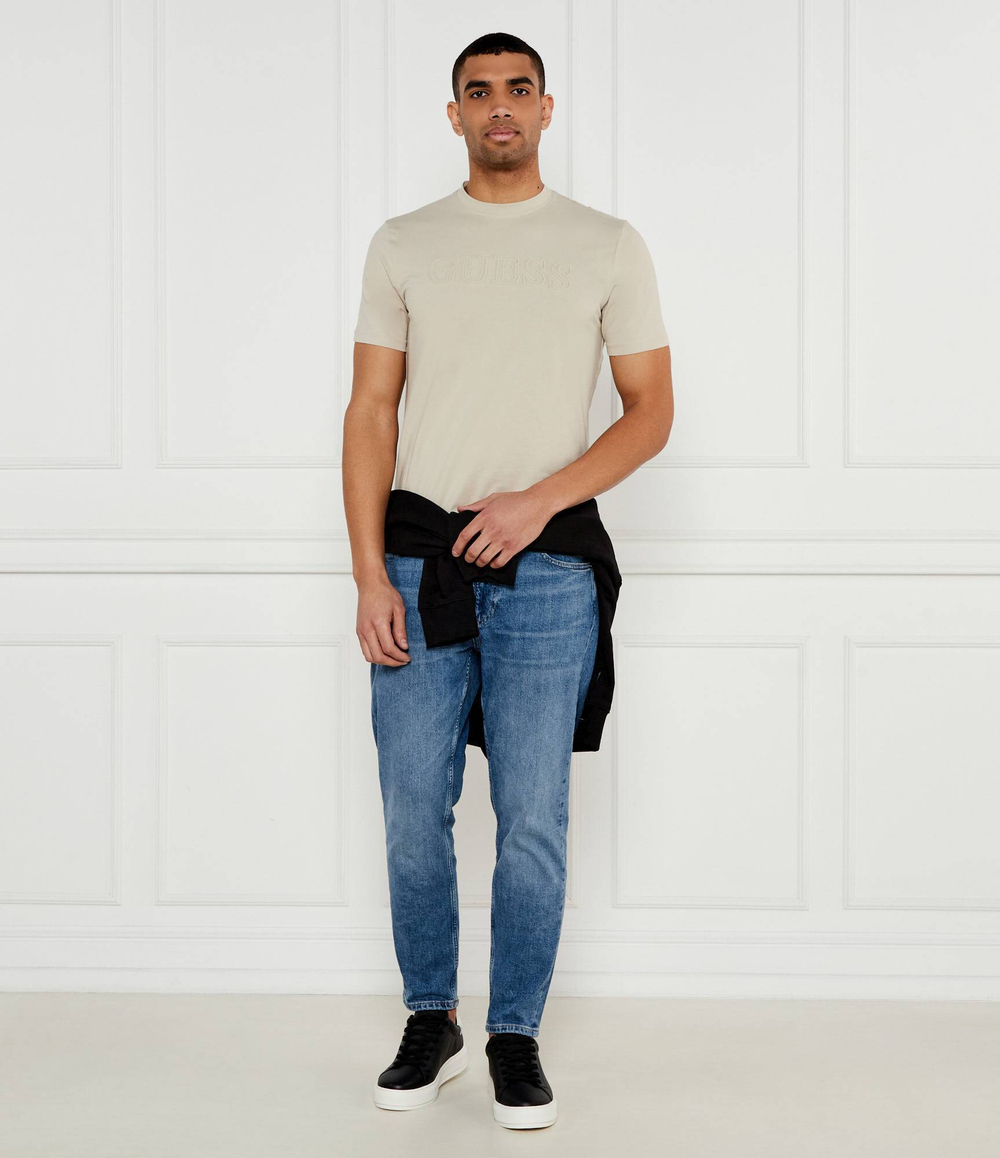 Футболка GUESS ACTIVE - бежевый(Z2YI11 J1314)