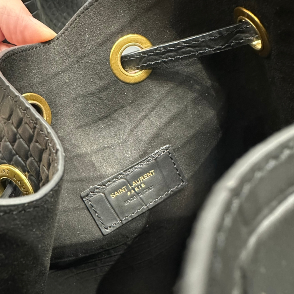 Saint Laurent Paris VII Large Flat Hobo Bag