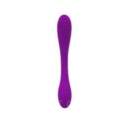 Двусторонний вибратор с гибким корпусом Double Pleasure