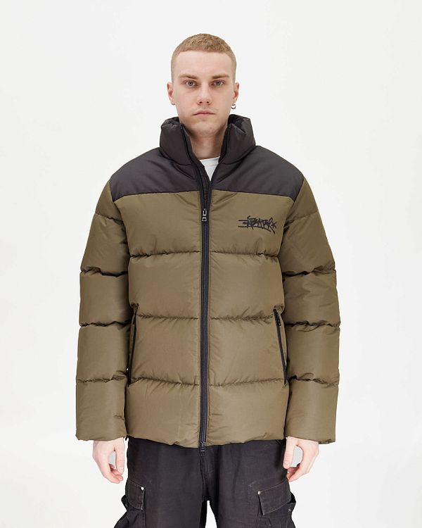 Пуховик AW24 Downjacket Combo хаки - фото 1