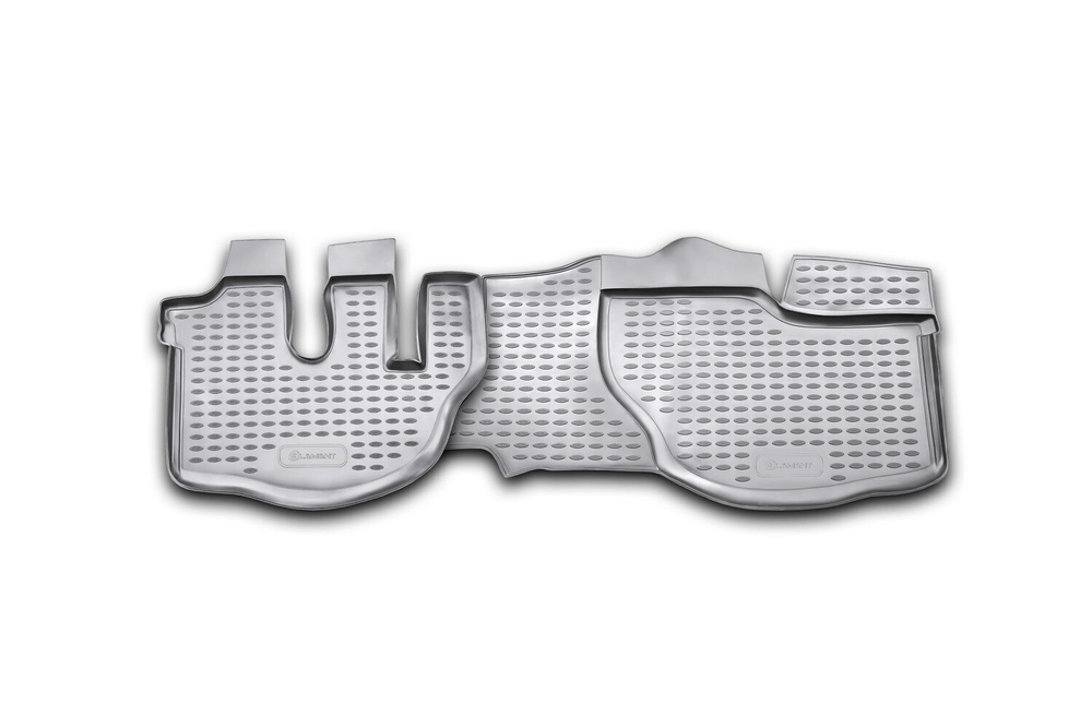 Коврики Standard, в салон ISUZU NQR 71 2005- , 2 шт. (полиуретан, чёрные) Element.NLC.21.01.210