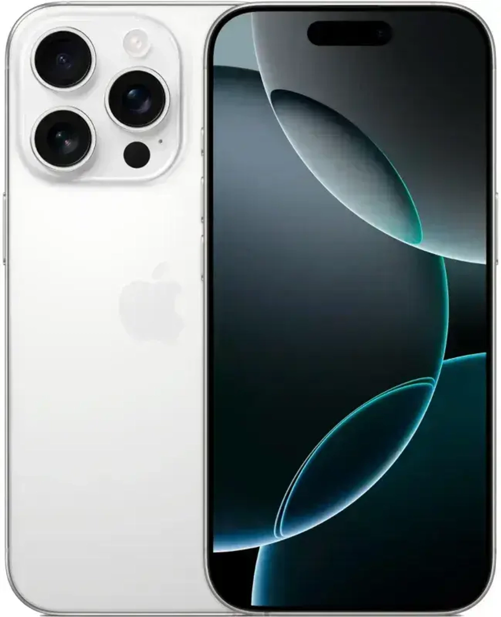iPhone 16 Pro 512 ГБ «титановый белый» (Без коробки)