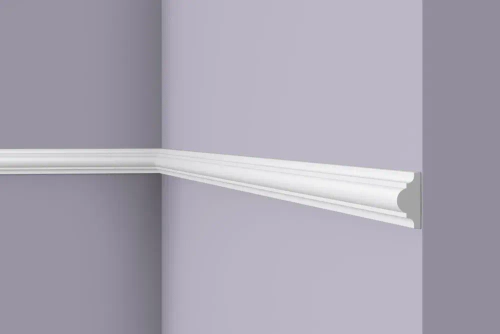 Молдинг для стен 38мм., дюрополимер, влагостойкий, под окраску 38х18х2000мм