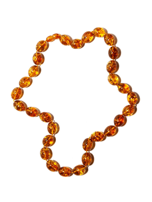 Бусы из янтаря натурального, длина 51 см, бусины оливки от 20 на 11 мм. Бусы из натуральных камней ручной работы из Калининграда