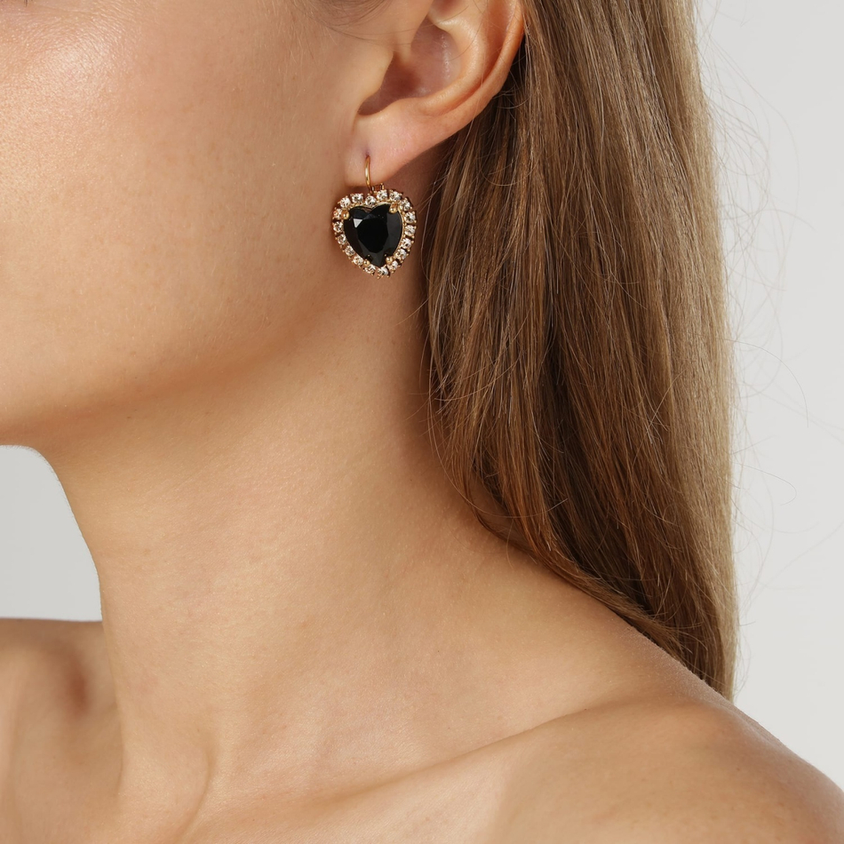 Серьги Dyrberg Kern FELICIA SG BLACK / GOLDEN 430014