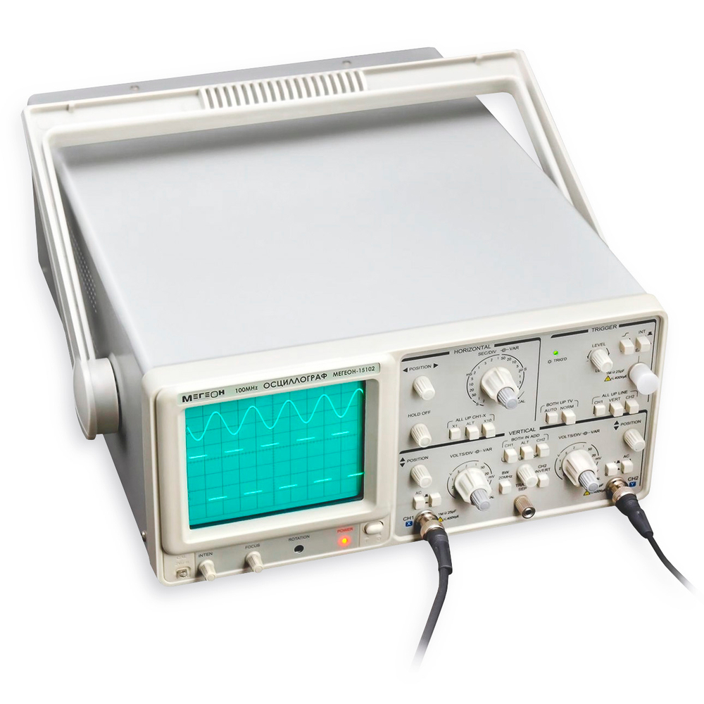 Осциллограф аналоговый два канала МЕГЕОН 15102