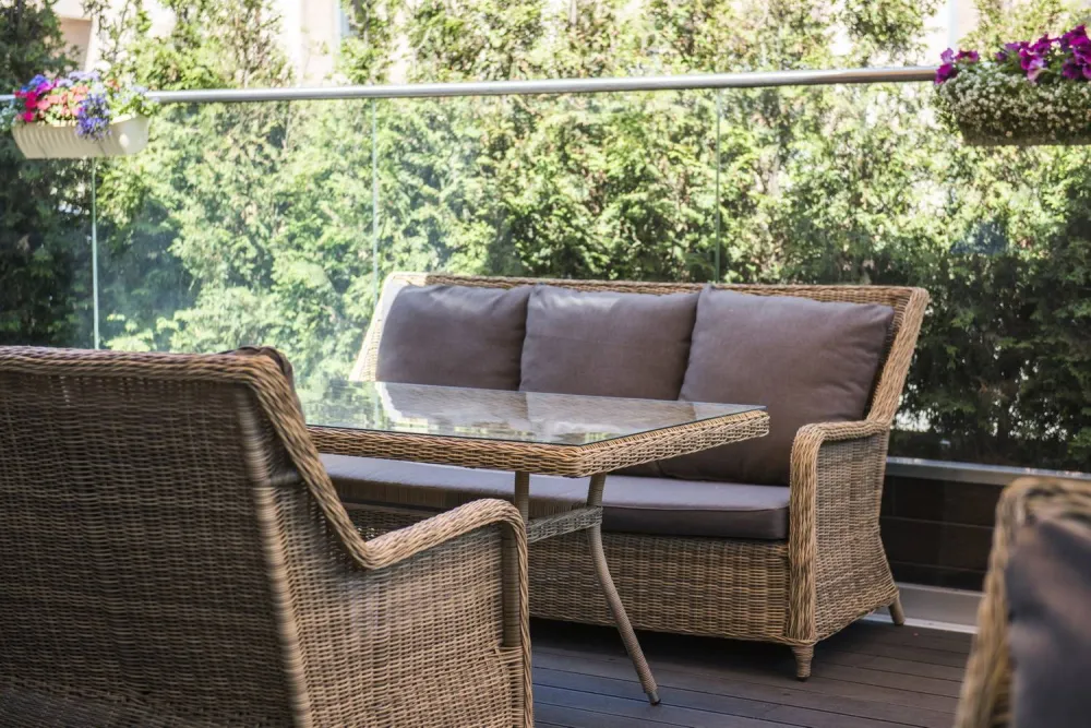 "Кортадо" обеденная группа из искусственного ротанга