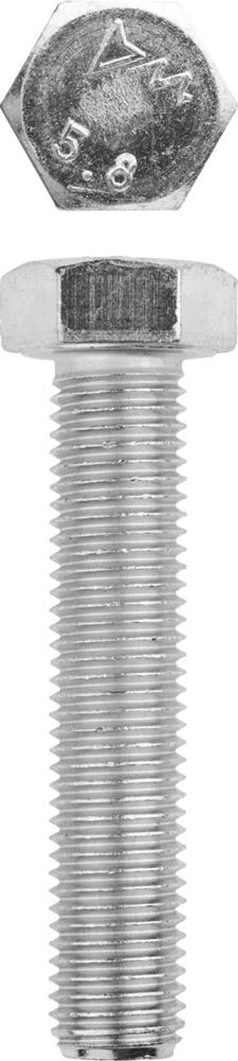ЗУБР ГОСТ 7798-70, кл. пр. 5.8, M16 х 80 мм, цинк, 5 кг, болт (303080-16-080)