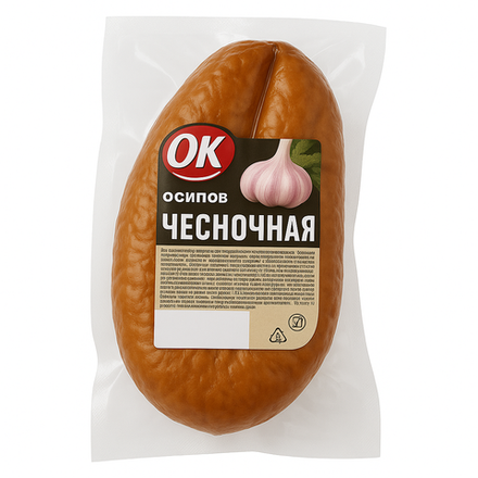 Колбаса Чесночная ОСКО вес