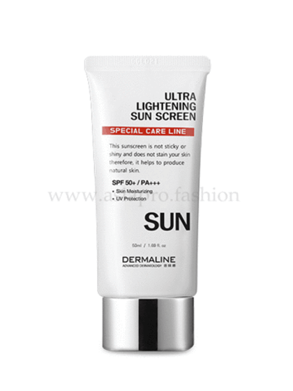Солнцезащитный крем для лица Dermaline ULTRA LIGHTENING SUN SCREEN