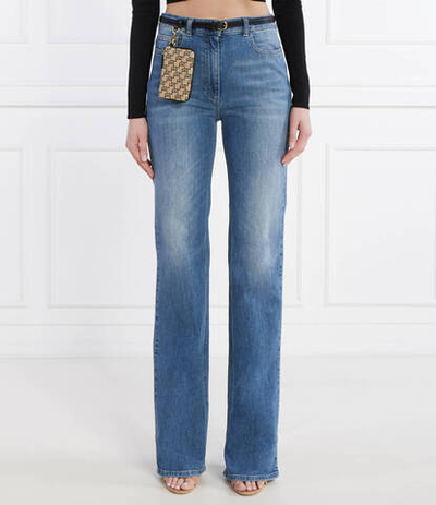 Джинсы Elisabetta Franchi - голубой(PJ55I42E2)