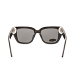 Солнцезащитные очки EYECROXX SUN EC-YD 1252 C1 бабочка черные глянцевые