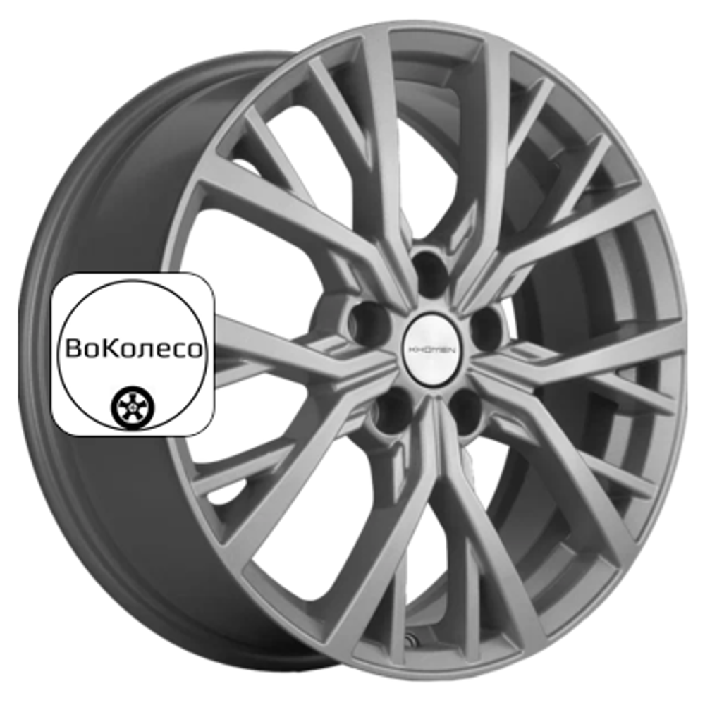 7x18/5x114,3 ET45 D60,1 KHW1806 (Changan/Geely/Lexus/Suzuki/Toyota) F-Silver Khomen Wheels