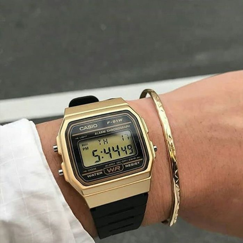 Мужские  наручные часы Casio Collection F-91WM-9A