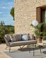 Уличный диван Branzie серый