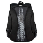 Ранец школьный, Феникс+, 27,5x37,5x14,5 см, полиэстер, ЭВА-панель, сублимационная печать, цветной светоотражающий рант, 1 отделение (-я)