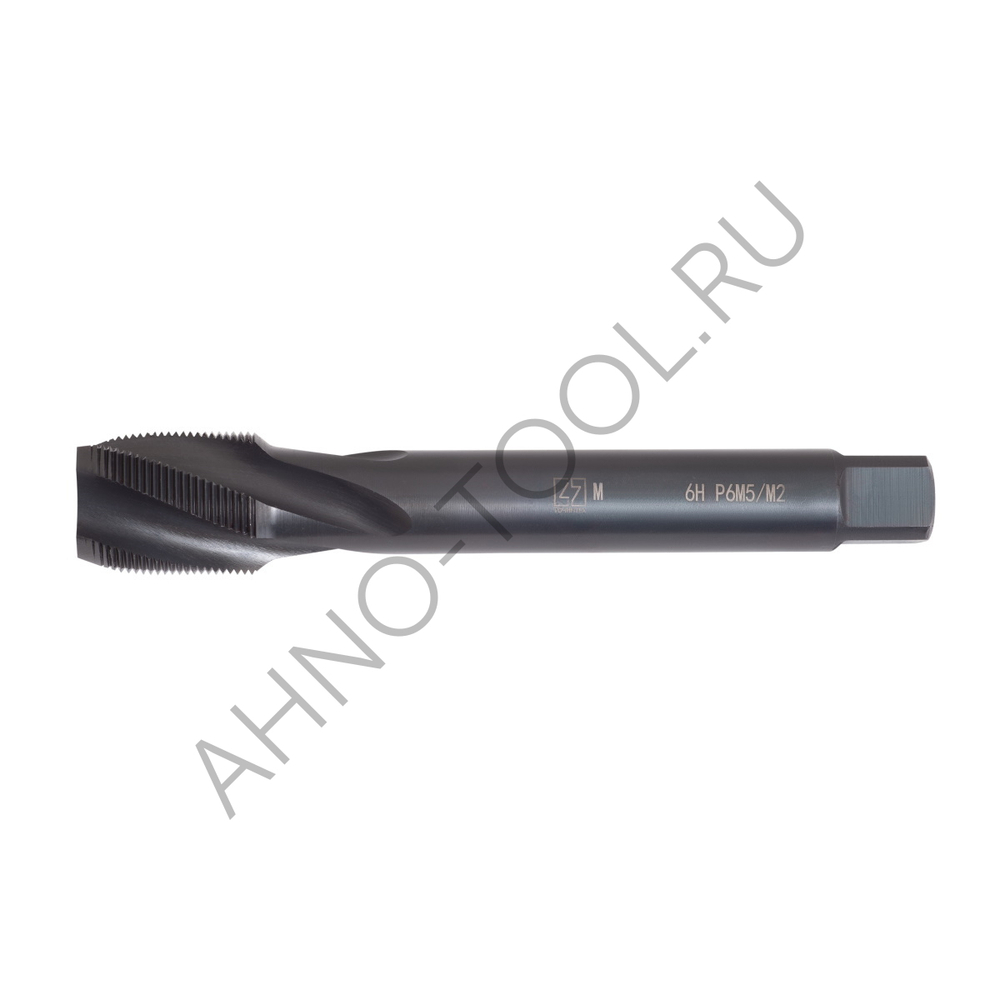 Метчик м/р М30х3,5 Р6М5/М2 DIN376 BLACK OXIDE, с винтовой канавкой, ТОЧИНТЕХ