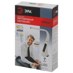 Настольный светильник ЭРА NLED-461-7W-BG светодиодный бежевый