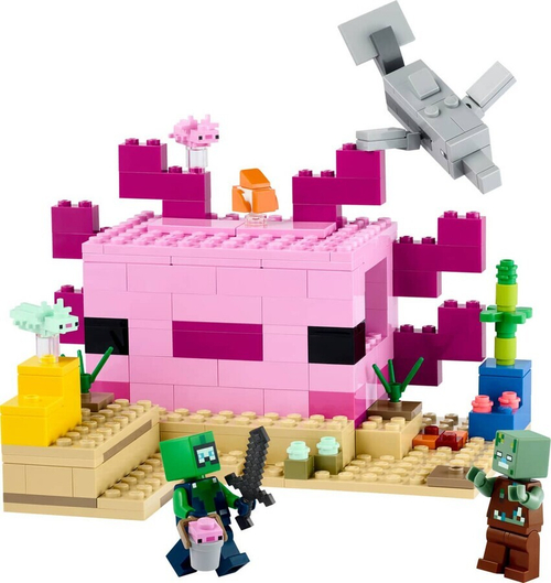 Конструктор LEGO Minecraft 21247 Дом Аксолотля