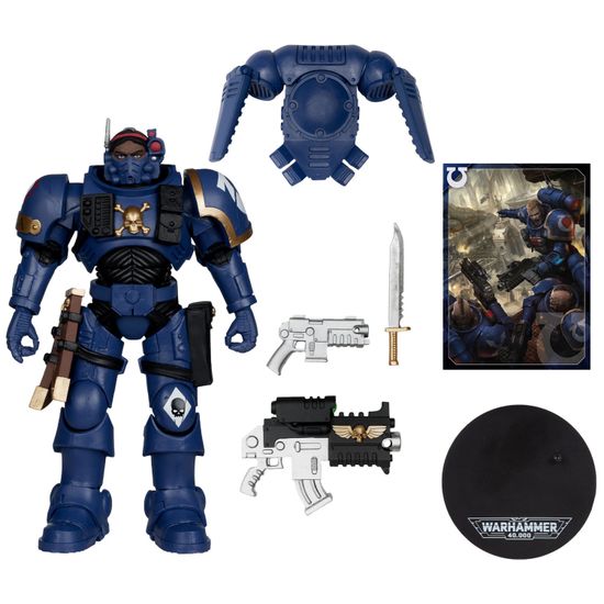 Фигурка McFarlane Warhammer 40000 Figures Wv11 Lieutenant In Phobos Armor (Space Marine) 18см / Фигурка по мотивам вселенной "Warhammer 40,000"