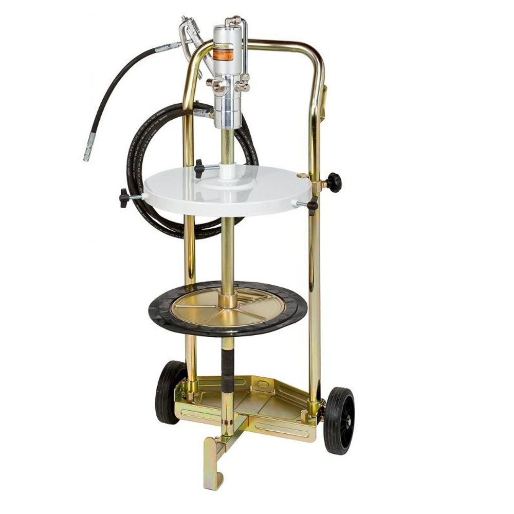 Передвижной комплект для раздачи смазок из бочек 50-60 кг., диам. крышки 340-385 мм, ECODORA (Италия)