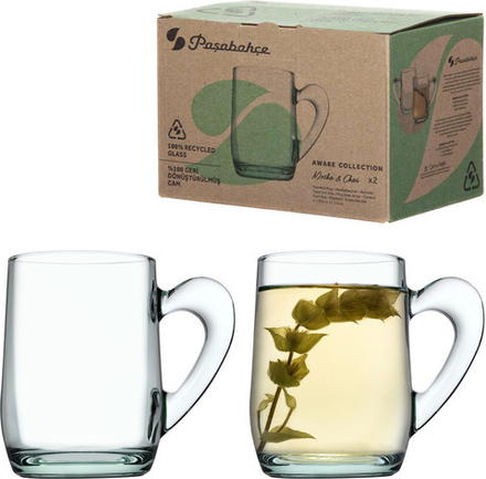 "PSB" RECYCLED" Набор кружек 2шт, 335мл