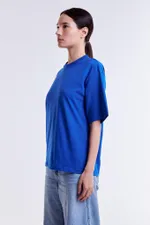 Футболка Гербарий Бланк Ярко-Синяя