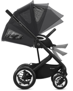 Коляска Cybex Talos S Lux BLK complete Cloud G Magic Black 3 в 1 Moon Black с дождевиками