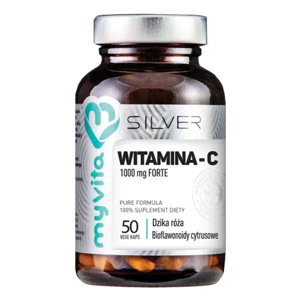 MyVita Silver Vitamin C 1000 mg Forte - 50 капсул